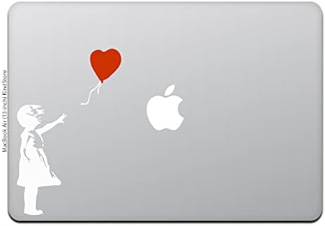 Kind Store MacBook Air/Pro 11/13 inčni naljepnica MacBook naljepnica djevojčica koja posegne za crvenim balonom Banksy Djevojčica s