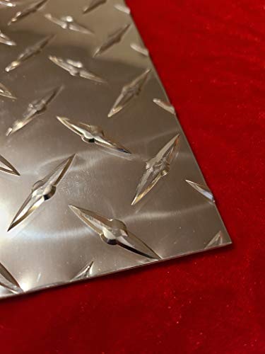 Univerzalna aluminijska ploča s dijamantnim štitnikom od lima .125 3003. 12 x 36