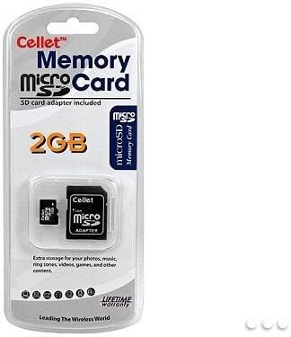 Cellet 2GB microSD za smartphone Motorola RAZR HD sa prilagođenim flash memorije velike brzine prijenosa podataka, plug and play, sa