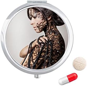 Religija gola crnka ljepota tijela djevojke Futrola za tablete džepna kutija za pohranu lijekova spremnik za doziranje