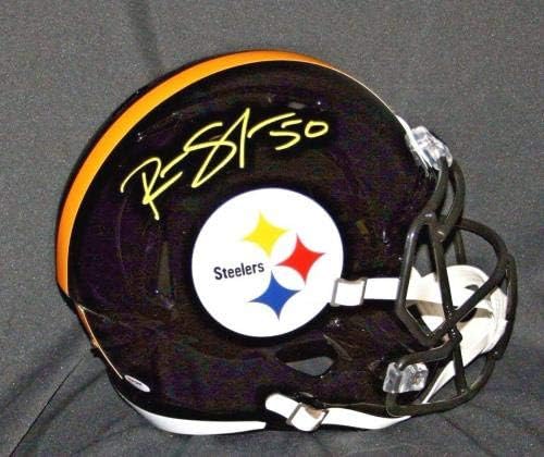 Rian SCHEIZER potpisao je kopiju kacige s autogramom A. M.-A-NFL kacige s autogramom