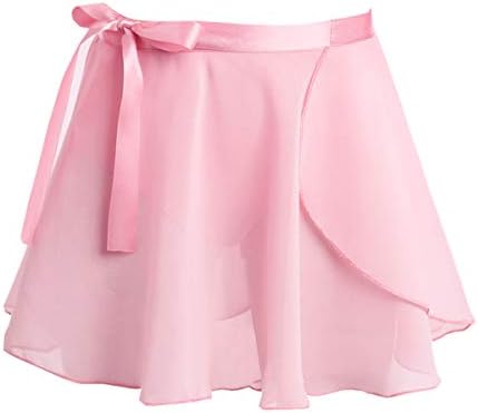 Hansber Kids Big Girls Balet Dance tutu haljina Osnovna šifonska cvjetna čipkasta suknja za suknju suknja plesna odjeća