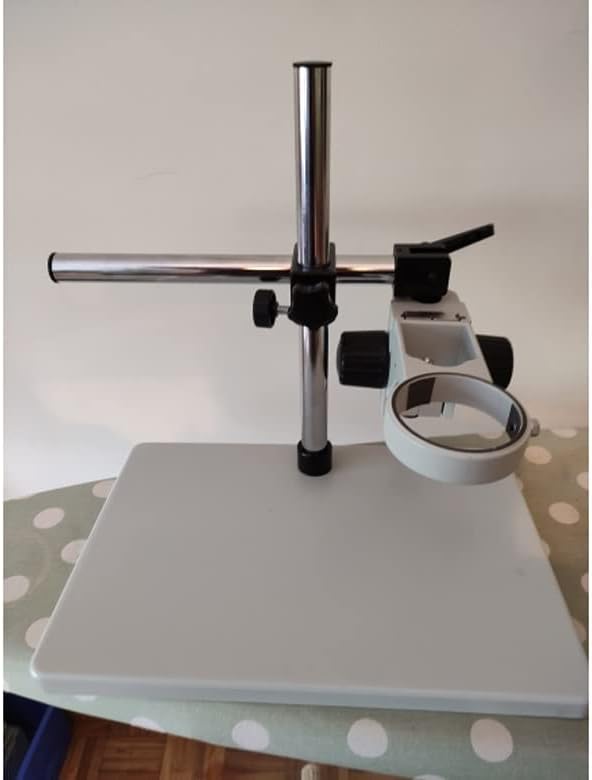 ; Industrijski binokularni trinokularni mikroskop stalak za kameru držač nosača 76 mm univerzalni rotirajući radni stol za održavanje