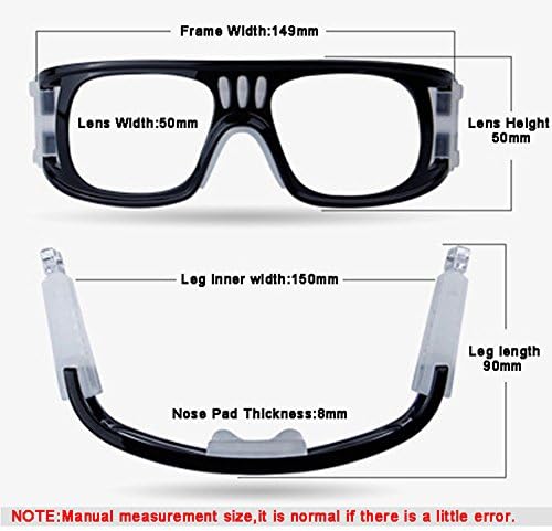 Kagogo unisex sportske naočale Zaštitne zaštitne naočale za košarkaški nogomet