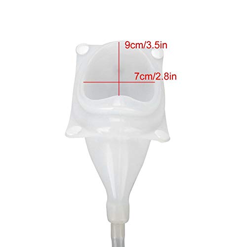 Sakupljač urina, prijenosna nosačka kolekcija unačana vrećica ventilate kolekcionar urina Silikonski inkontinencija vrećice s elastičnim