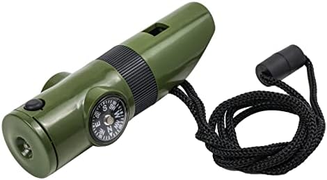 ASR Outdoor Survival Multi Tool Compass LED svjetiljka 7 u 1 kompaktni gadget