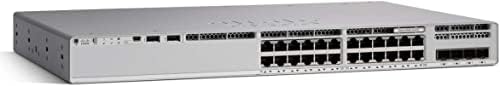 Cisco Catalyst 9200 C9200L -24T -4X Sloj 3 Prekidač - 24 x Gigabit Ethernet Network, 4 x 10 Gigabit Ethernet UpLink - Upravni par -
