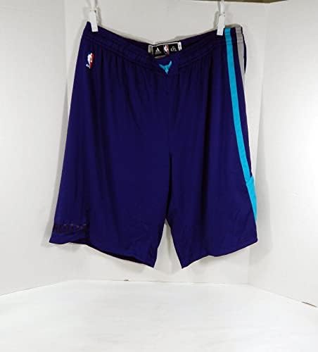 2014-15 Charlotte Hornets Igra izdana ljubičaste kratke hlače 4xl DP41505 - NBA igra korištena