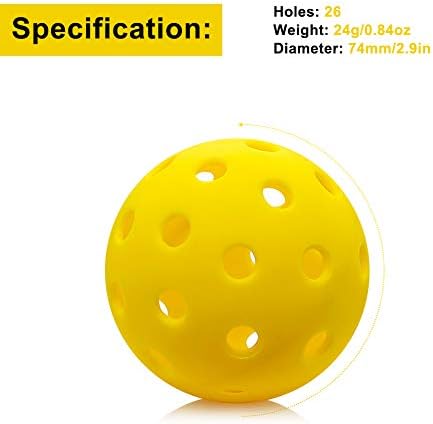 Zoea Premium 40 rupa na otvorenom kuglicama za kiseli kuglice, izdržljiva lopta s lijepim odskokom, visoka vidljivost za vanjske i