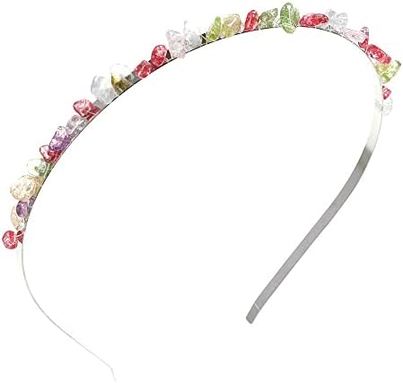 + Ručno izrađena traka za kosu od bisera i rhinestona ženske svjetlucave perle traka za glavu vjenčani obruč za kosu pribor za kosu