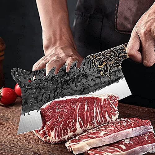 Rokoko set brusilica za meso s višenamjenskim mesarskim nožem za otkoštavanje kostiju vanjski poklon Vikinga za muškarce roštilj lov