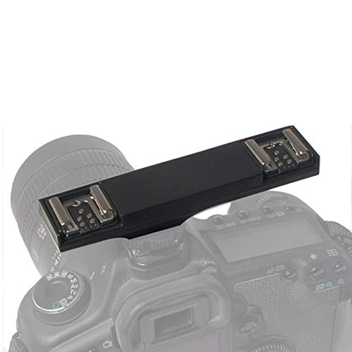 Dvostruka bljeskalica fotoaparata hot shoe Adapter nosač držač za DSLR fotoaparat