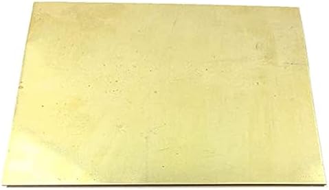 Mesingana ploča čisti bakreni lim Folija mesingani lim Zlatni film Folija Ploča 962 mm eksperiment debljina lima 0,8 mm, širina 300