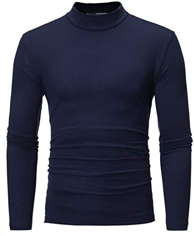 Istezanje dna boje tanka košulja Čvrsta srednja rukava s dugim rukavima muške muške majice gornje muške muške majice