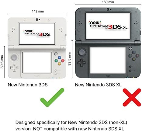 TNP Novi 3DS zaštitnik zaslona - Ultra Clear visoke razlučivosti HD LCD Protector Protector Skin Shield za novi Nintendo 3DS 2015 Izdanje