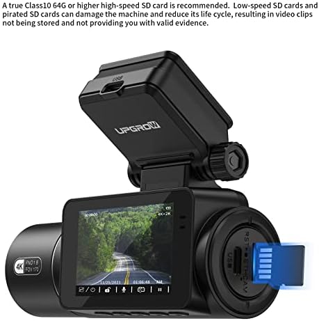 PB22 DUAL DASH kamera, s prednjom 4K kamerom, stražnja 2K Ethernet kamera za ekstremni mjenjač, ​​prednji i stražnji dvostruki WDR,