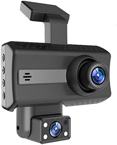 Dash Cam prednji i iznutra, Dash kamera 1080p FHD DVR diktafona 3.0inch IPS IPS zaslona kamera nadzorne ploče 170 ° široki kut 170