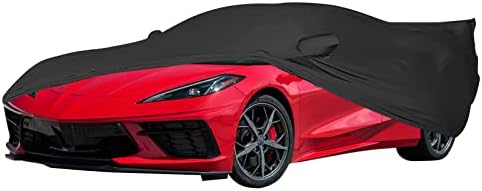 Automobilski poklopac unutarnji kompatibilan s Corvette C8 Stingray, Z06, Z51 Corvettes 2020 2021 2022 2023, Stretch Sateninu zaštitu