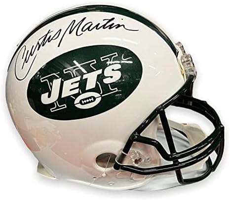 Kaciga s autogramom Curtisa Martina s autogramom-NFL kacige s autogramima igrača