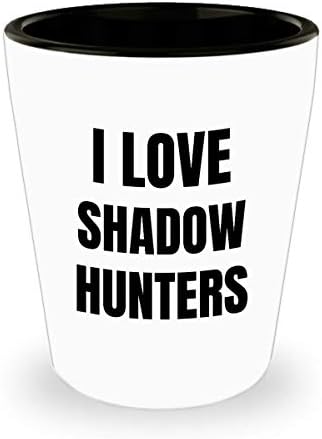 Volim čašu za lovce na sumrak; zabavna ideja za poklon za ljubitelje alkoholnih pića alkohol od 1,5 oz