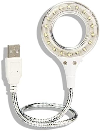 Pribor za mikroskop komplet za pripremu tobogana Kamerski mikroskop USB LED svjetlo slobodno savijeno crijevo USB LED RING SVJETLO