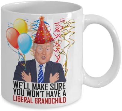 Smiješni poklon za najavu Trumpove trudnoće / šalica za Trumpovu novu baku i novog Djeda / smiješna šalica za otkrivanje trudnoće /