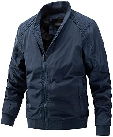 Muške jakne lagana vjetrokara casual proljetna jesen puni kaput s patentnim zatvaračem Slim Fit Thin Softshell jakna