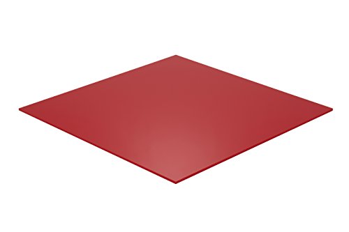 Falken Design RD2157-1-8/1236 Akrilni crveni list, prozirni 4%, 12 x 36, debljine 1/8