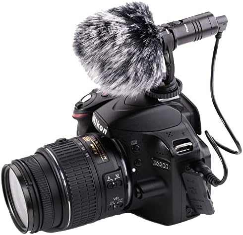 Nicama SGM8S DSLR kamera Mikrofon za Canon EOS, Nikon DSLR kamere Sony CamCorders- Savršeni intervju za snimanje Shotgun Mic