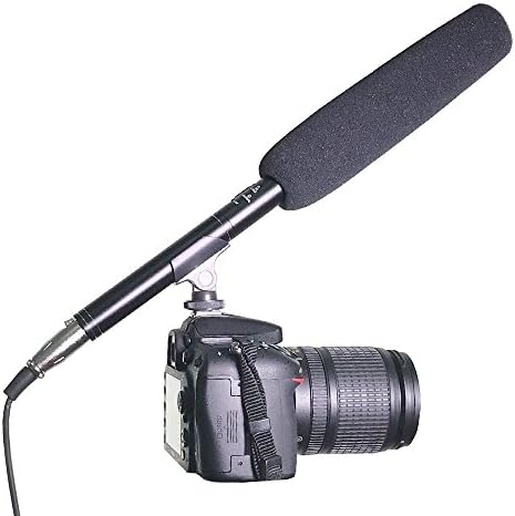 Mikrofon kamere, Ruittos Intervju MIC Vruće cipele za nosač Condenser Microphone, XLR 7,5M kabel