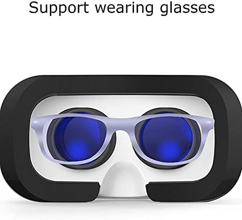 Fedrui 3D naočale za pametnu igru ​​virtualne stvarnosti, virtualna stvarnost VR slušalice, VR naočale s nano plavom laganom objektivom