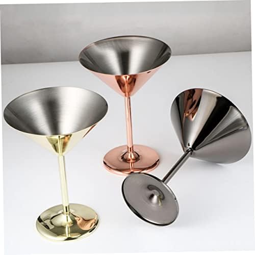 Homoyoyo martini čaša staklene vinske čaše od nehrđajućeg čelika visoke noge