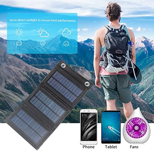 4,5 vati 5V sklopivi solarni sustav s prijenosnim priključkom prijenosni solarni panel kompaktni Solarni telefon za tablete za prijenosna