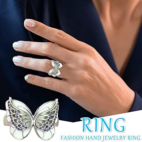 Ženske prstenove Žene prstenovi modni dizajn zaručnički prstenovi Ženska modna osobnost Fit kreativni udobni vjenčani prstenovi poklon