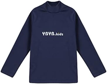 Liiyii djeci dječaci djevojčice kornjače tinejdžeri meki pulover gornji toplinski majica dugih rukava osnovna majica slojeva