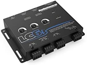 Audiokontrol LC6i Black 6 kanal linije Out Out Converter s unutarnjim zbrajanjem