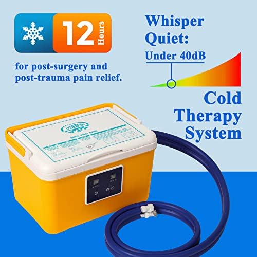 Jadebon Sustav strojnog sustava za terapiju hladne žurbe, stroj za terapiju ledenom ledom s niskim i jakim krioterapijskim pumpama