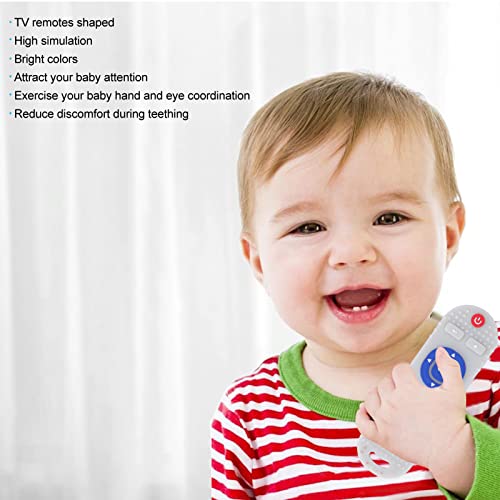 TV darovni zupčanik igračka mekani silikon poboljšava koordinaciju daljinsko upravljanje bebe teether s različitom teksturom za svakodnevnu