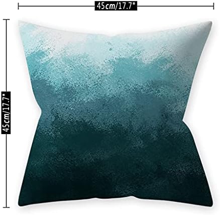 Czdyuf sjeverna Europa 45 * 45 cm kvadratni ukrasni jastuk za bacanje geometrijski prugasti print cvjetni jastučnica za kućnu spavaću