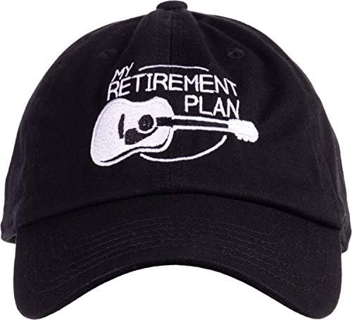 Tvrtka za proizvodnju majica u Australiji. Moj mirovinski plan / smiješna glazba glazbenik Humor Muškarci Žene šala Bejzbol tatin šešir