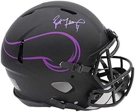 Brett Favre potpisao je autogram u MBP - u-NFL kacige s autogramima