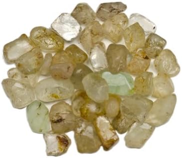 Materijali hipnotičkih dragulja: 1/2 lb grubo rasuti topaz kamenje iz Brazila - Sirovi prirodni kristali za kablove, prevrtanje, lapidary,