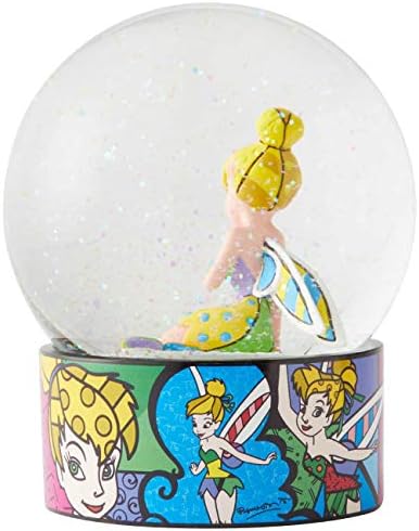 Enesco Disney By Britto Peter Pan Tinker Bell WaterGlobe Waterball, 5,12 inča, višebojan