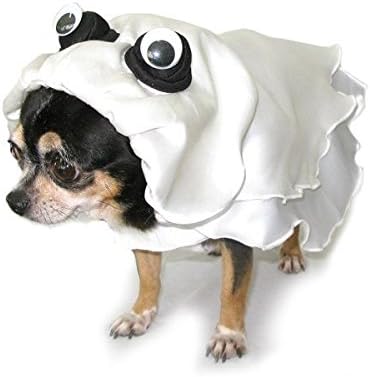 Dog kostim Ghost kostimi - obucite svoje pse poput zastrašujućih duhova