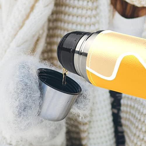 Nehrđajući čelik Kožni vakuum Vakuum izolirana šalica Sažetak termos boca za vodu za vruća i hladna pića Djeca odrasli 16 oz