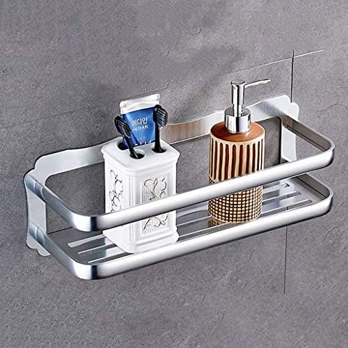 Xjjzs kupaonica za kupanje stalak za zid polica Space aluminij toaletna polica Polica za kupaonicu kadij （Veličina: 50 14 12,7 cm