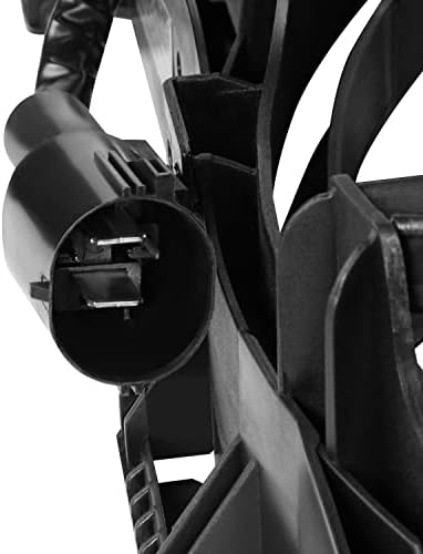 Po3115102 tvornički stil radijator hladnjaka za hlađenje ventilatora kompatibilan s panamerom 4.8L 2010-, 12V, crno