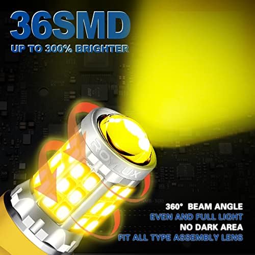 LED žarulja 3157 jantarno žuta super svijetla 3056 3057 3156 4157 žarulja pokazivača smjera rezervna svjetla za vožnju unatrag stražnje