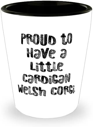 Ponosan sam što imam mali velški Corgi kardigan. Čaša, velški Corgi pas kardigan poklon od prijatelja, slatka keramička šalica za ljubitelje