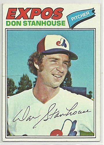 Don Stanhouse 1977 Topps Baseball Card 274 Montreal Expos